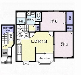 ロイヤル　上板の物件間取画像